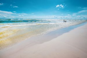 Dueodd beach of Bornholm, Denmark