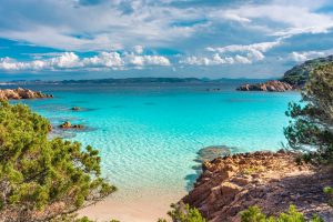 Amazing,Pink,Sand,Beach,In,Budelli,Island,,Maddalena,Archipelago,,Sardinia,