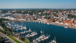 Cityscape,Of,Flensburg,,A,City,In,Northern,Germany