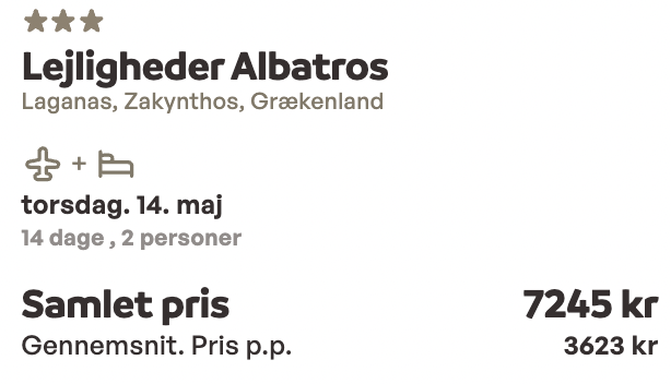 Zakynthos tilbud - Rejs365