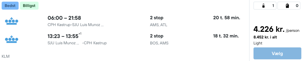 København - Puerto Rico - Rejs365