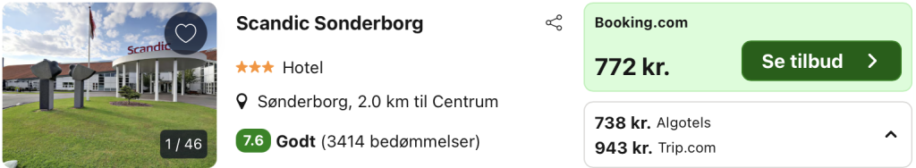 Scandic Sønderborg - Rejs365