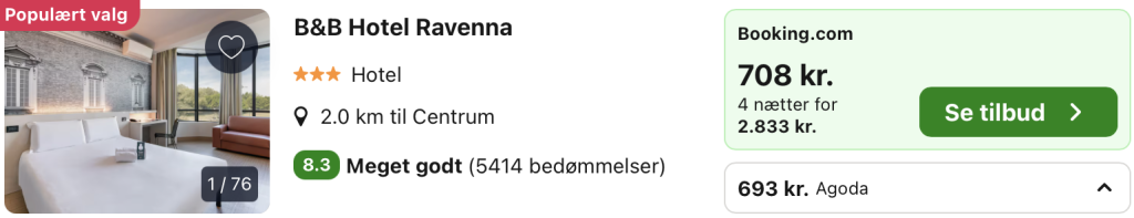 Hotel Ravenna - Rejs365