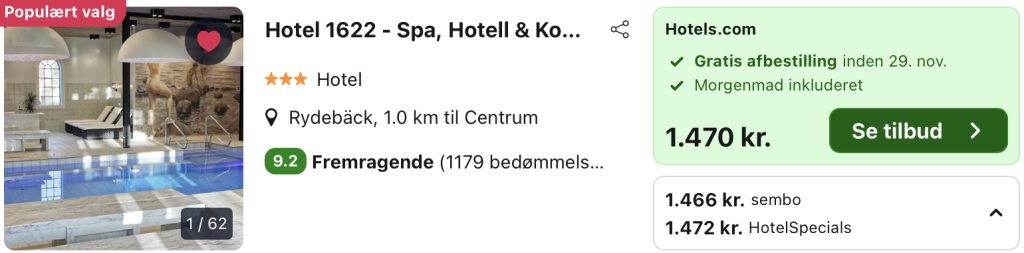 Hotel 1622 - Rejs365