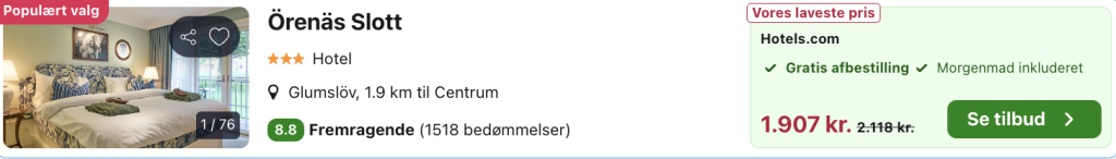 Maryhill Estate tilbud - Rejs365