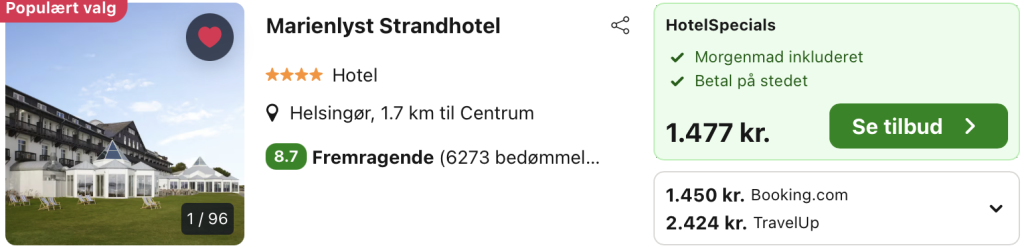 Marienlyst Strandhotel - Rejs365
