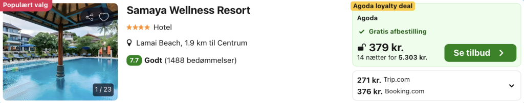 Koh Samui tilbud - Rejs365