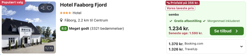 Faaborg Fjord tilbud - Rejs365