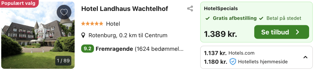 Hotel Landhaus Wachtelhof - Rejs365