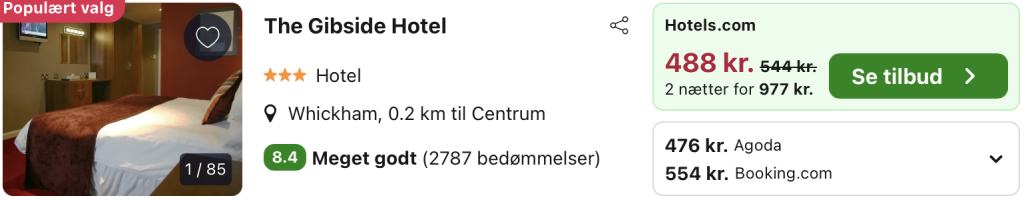 Hotel Newcastle - Rejs365