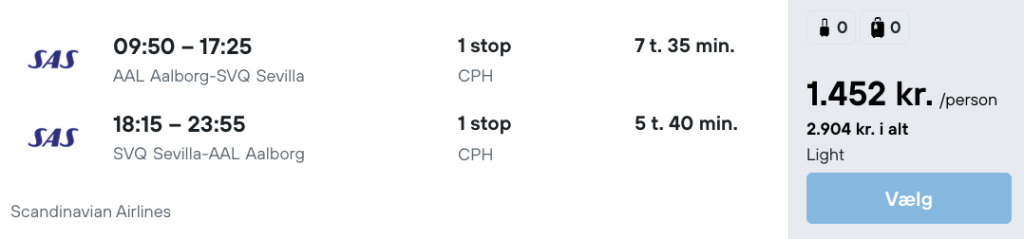 Sevilla tilbud - Rejs365