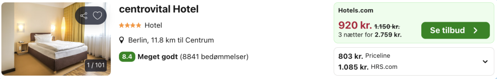 Berlin tilbud - Rejs365