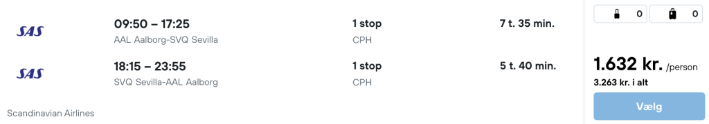 Aalborg - Sevilla - Rejs365