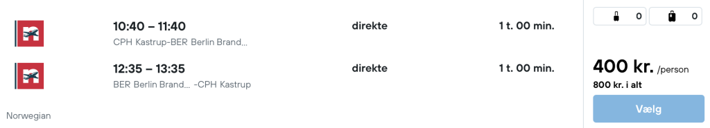 København - Berlin - Rejs365