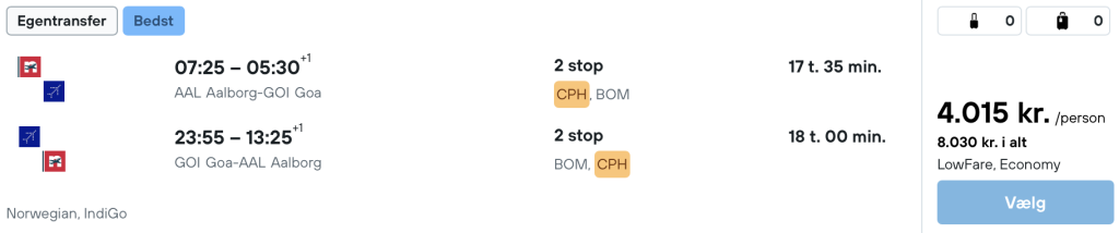 Aalborg - Goa - Rejs365