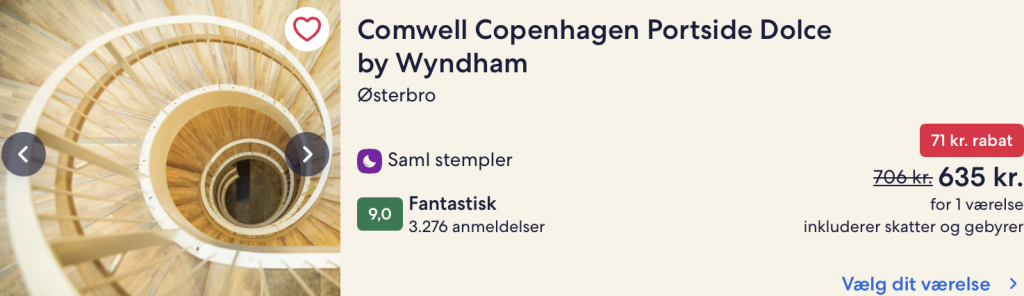 Comwell Copenhagen - Rejs365