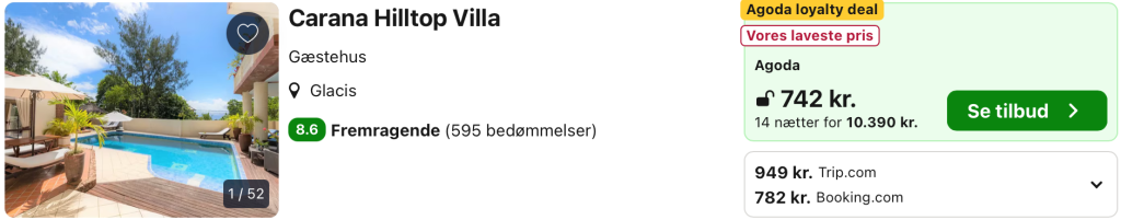 Hotel Seychellerne - Rejs365