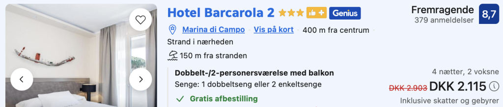 Hotel Elba - Rejs365