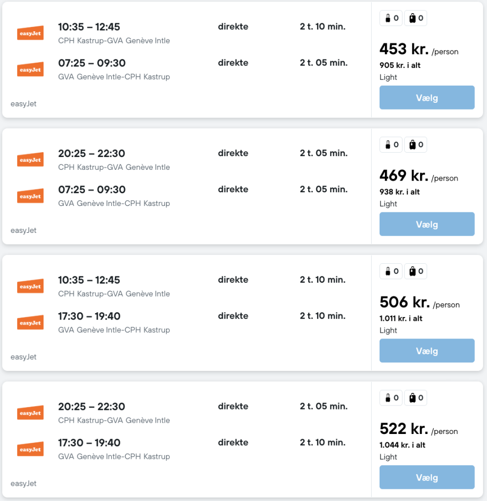 Vallorcine tilbud - Rejs365