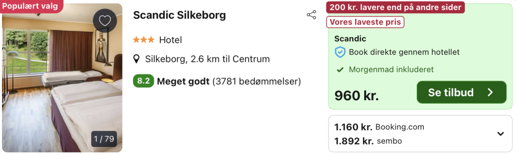 Scandic Silkeborg - Rejs365