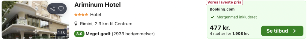 Emilia-Romagna tilbud - Rejs365