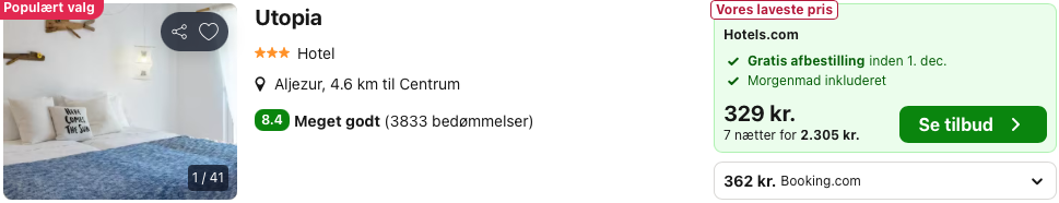 Hotel Costa Vicentina - Rejs365