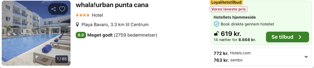 Punta Cana tilbud - Rejs365