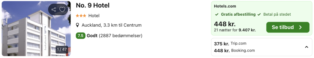 New Zealand tilbud - Rejs365