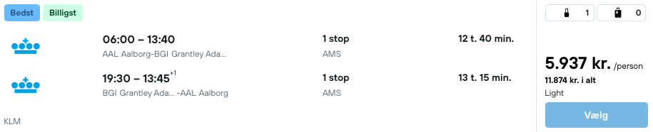 Aalborg - Barbados - Rejs365