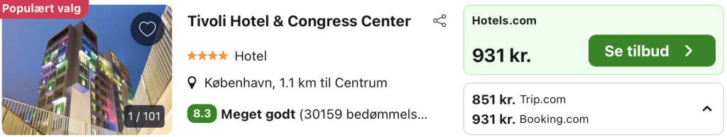 Tivoli Hotel - Rejs365