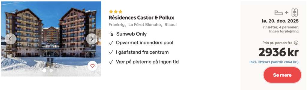 Skiferie tilbud - Rejs365