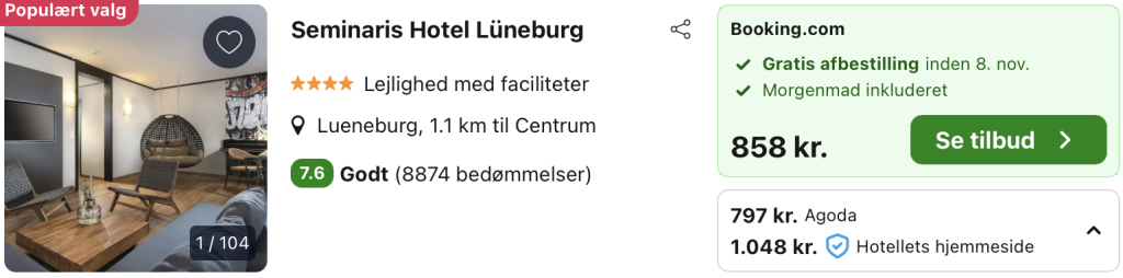 Hotel Lüneburg - Rejs365