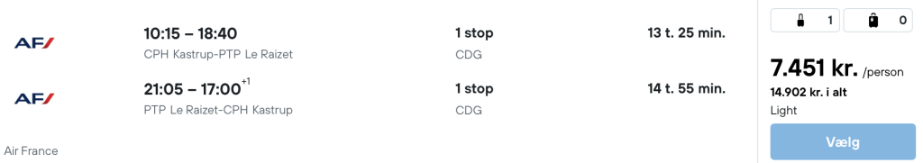 København - Guadeloupe - Rejs365