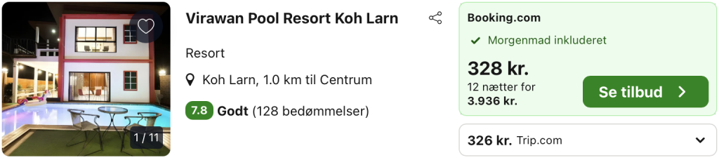 Hotel Koh Larn - Rejs365