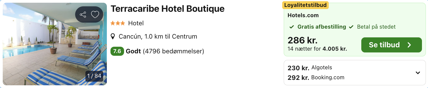 Cancun tilbud - Rejs365