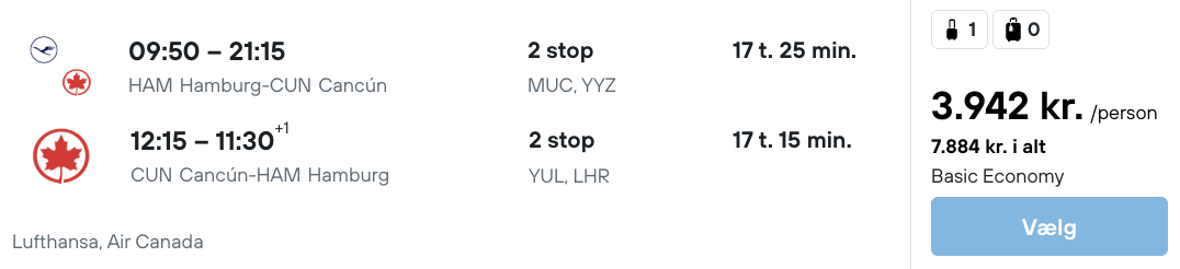 Cancun tilbud - Rejs365