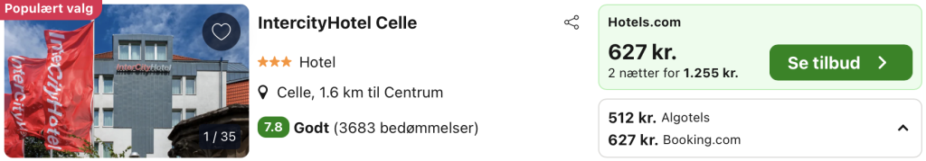 Hotel Celle - Rejs365