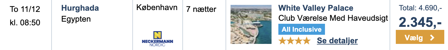 Hurghada tilbud - Rejs365