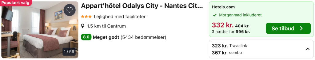 Hotel Nantes - Rejs365