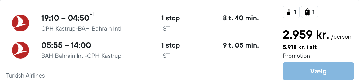 Formel 1 tilbud - Rejs365