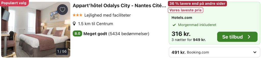 Hotel Nantes - Rejs365