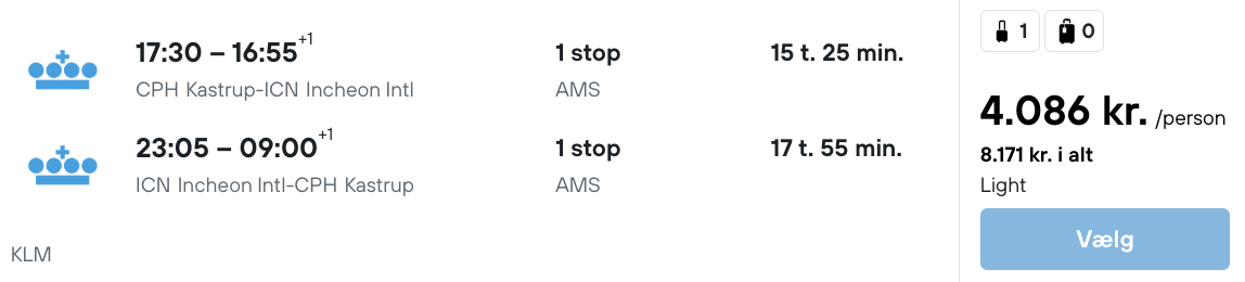 Seoul tilbud - Rejs365