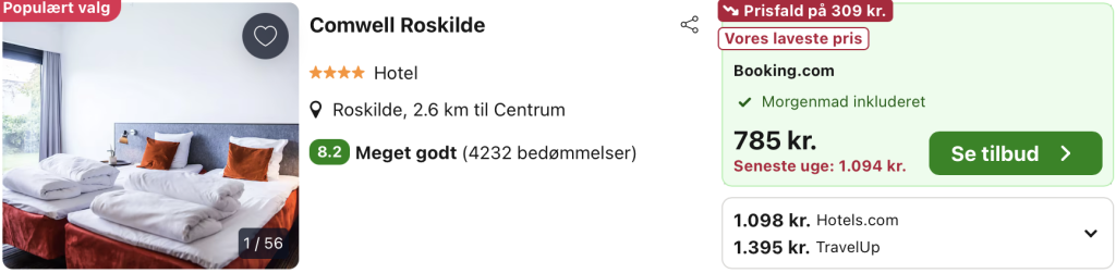 Comwell Roskilde - Rejs365