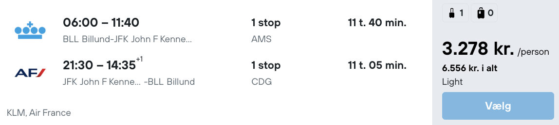 New York tilbud - Rejs365