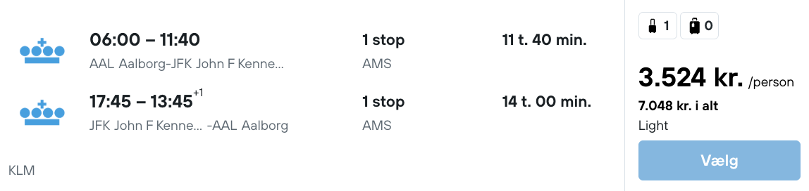 New York tilbud - Rejs365