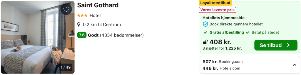 Hotel Nice - Rejs365