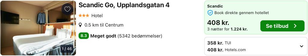 Hotel Stockholm - Rejs365