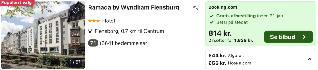 Hotel Flensborg - Rejs365