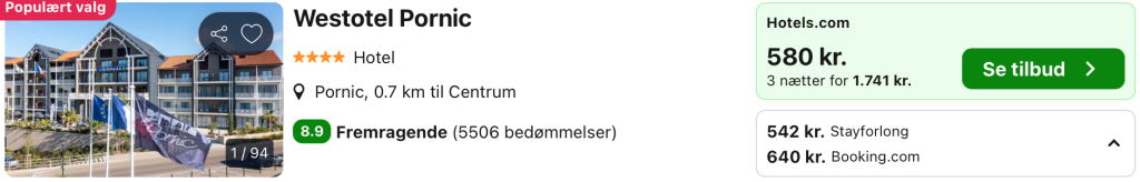 Hotel Pornic - Rejs365