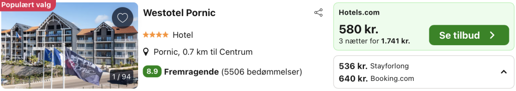 Hotel Pornic - Rejs365